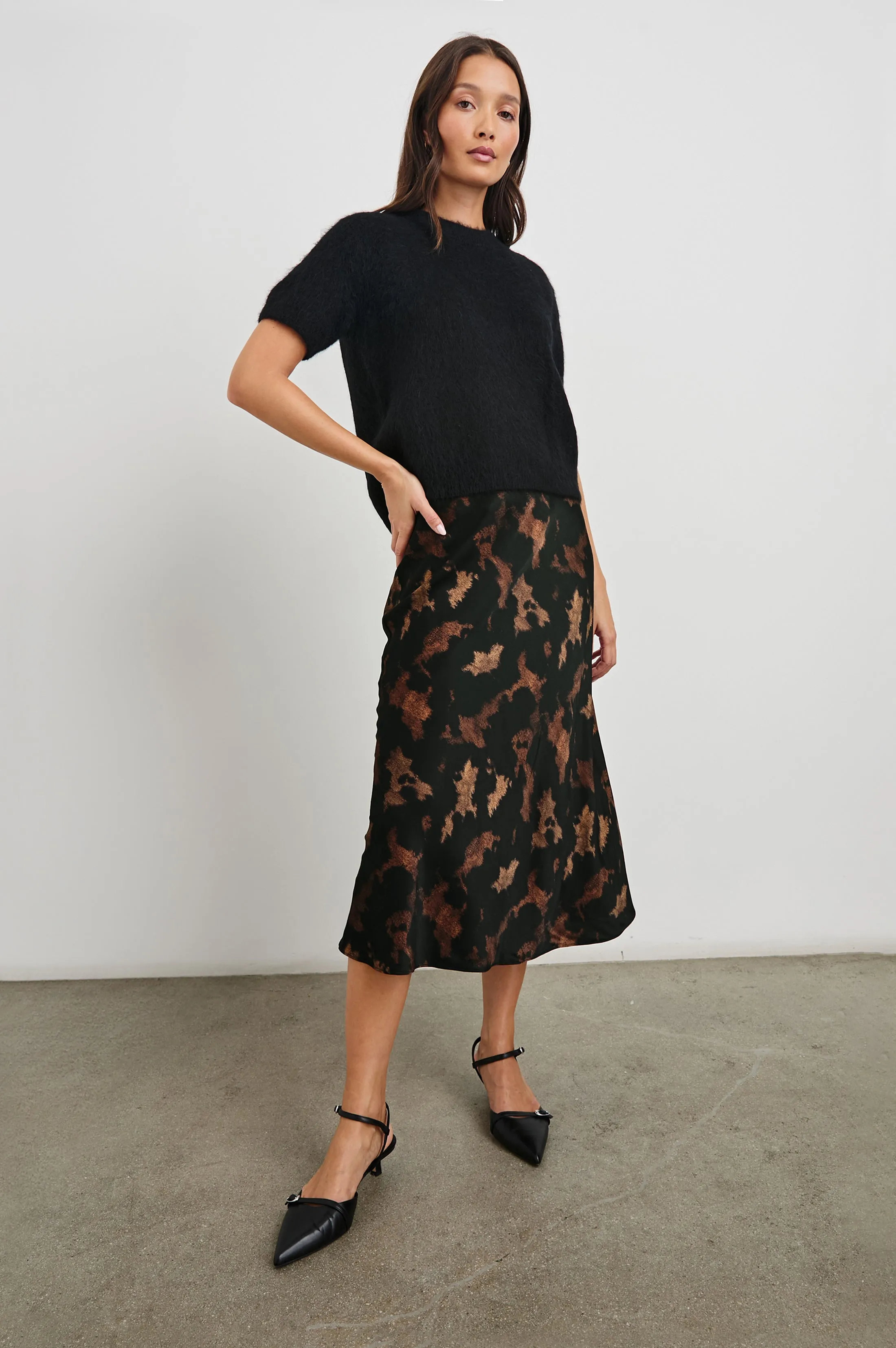 ANYA SKIRT - DIFFUSED SANDSTONE Rails