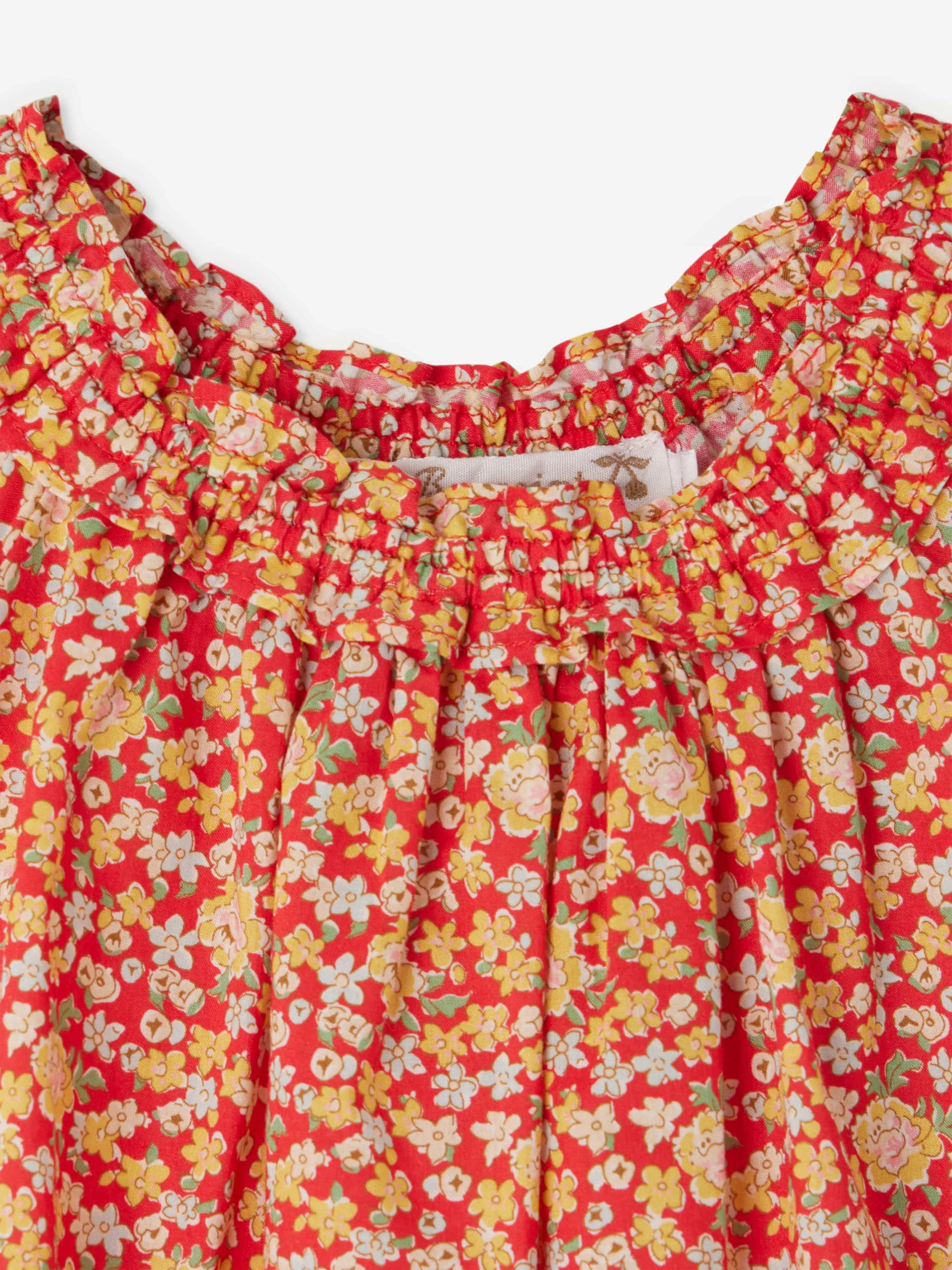 Baby Girls Goldina Dress in Red