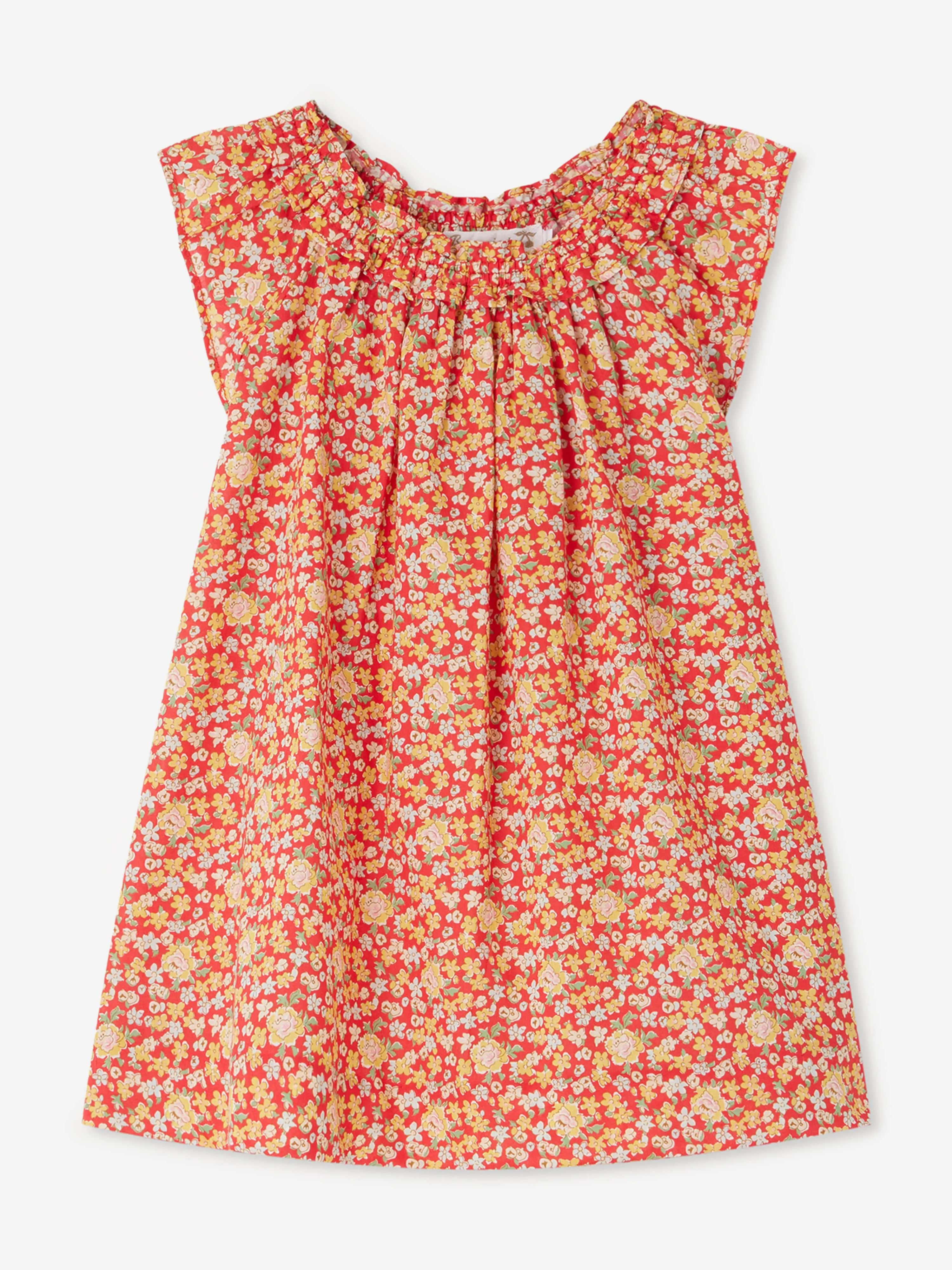 Baby Girls Goldina Dress in Red