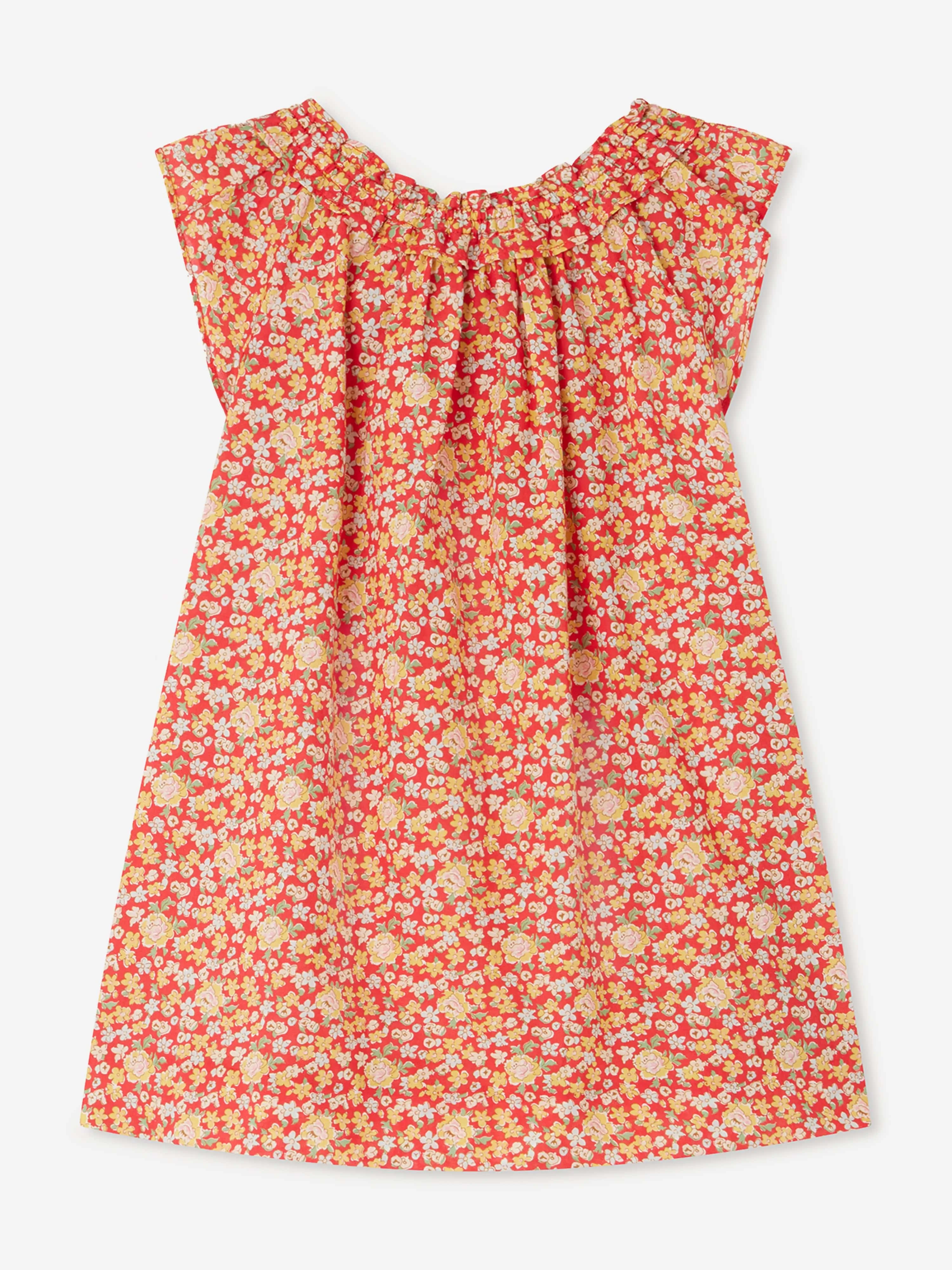 Baby Girls Goldina Dress in Red