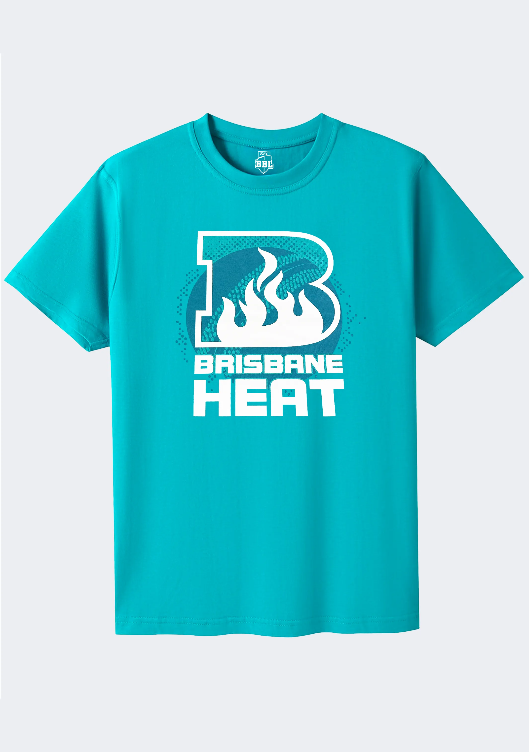 BBL Brisbane Heat Adults Logo Tee
