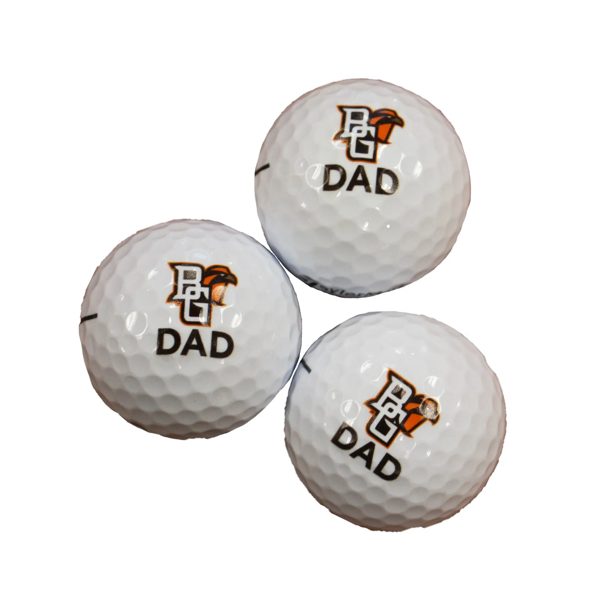 BGSU Dad Golf Ball 3-Pack
