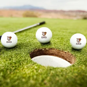 BGSU Dad Golf Ball 3-Pack