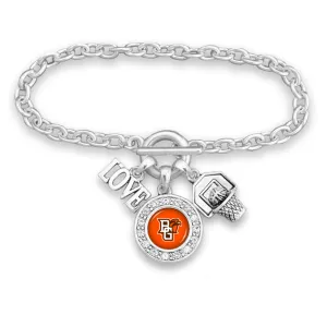 BGSU Love Basketball Bracelet