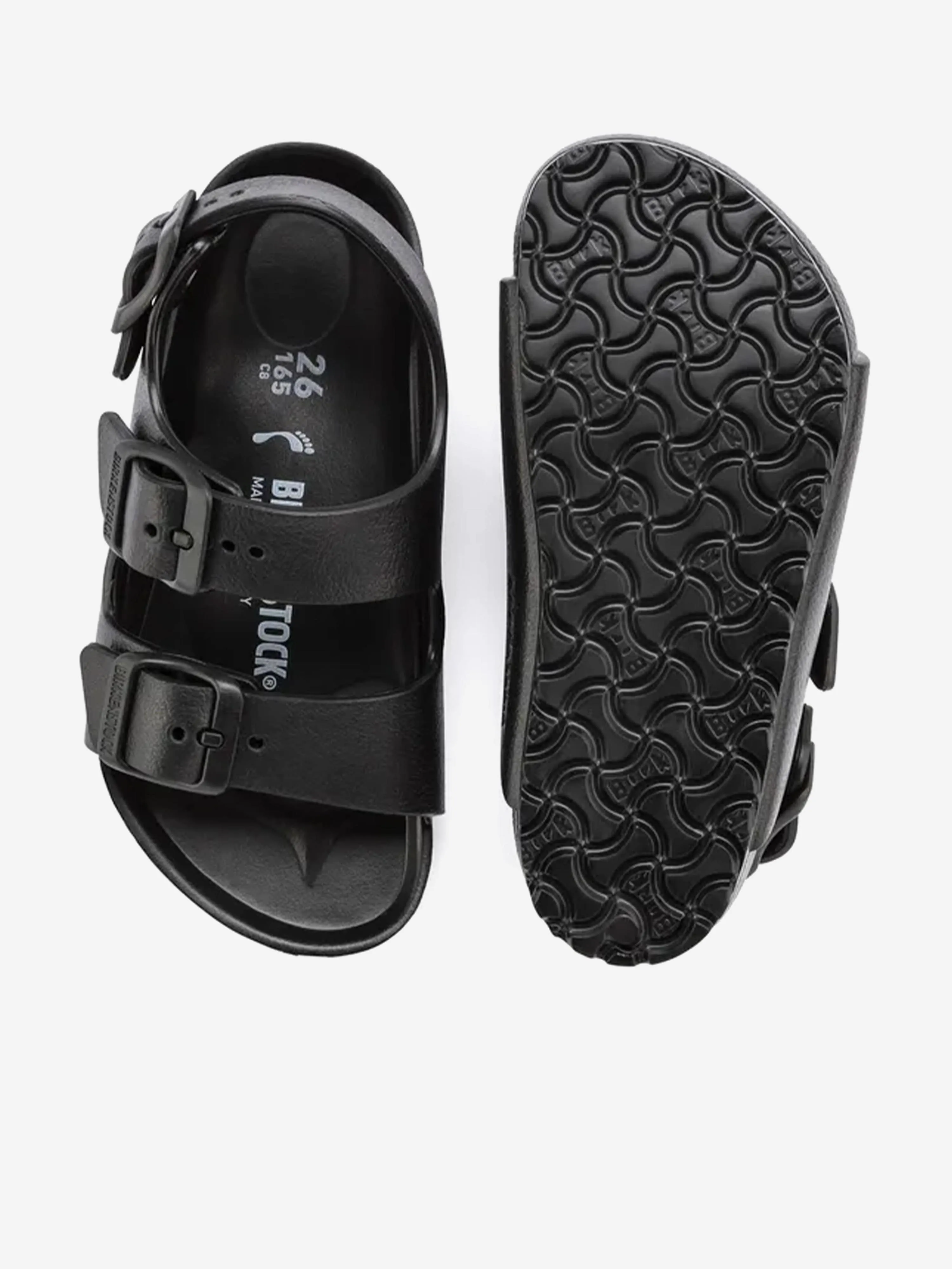 BIRKENSTOCK Kids Milano EVA Sandals in Black