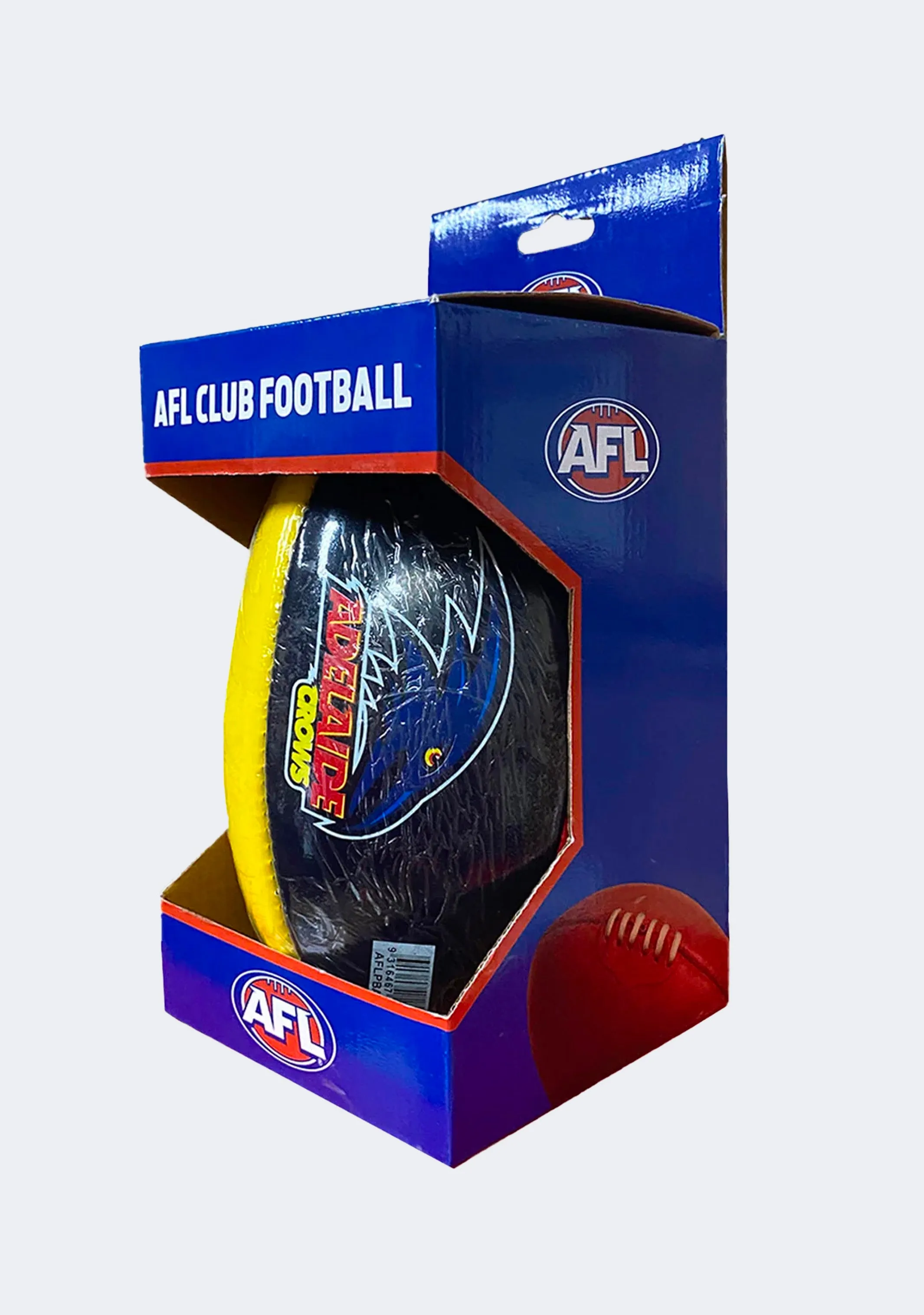 Burley PVC AFL Adelaide Crows Footy Ball 20cm