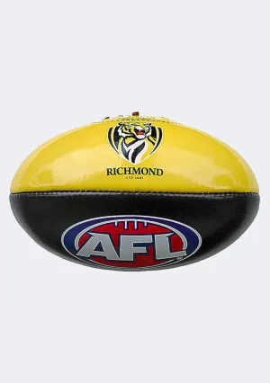 Burley PVC AFL Richmond Tigers Footy Ball 20cm
