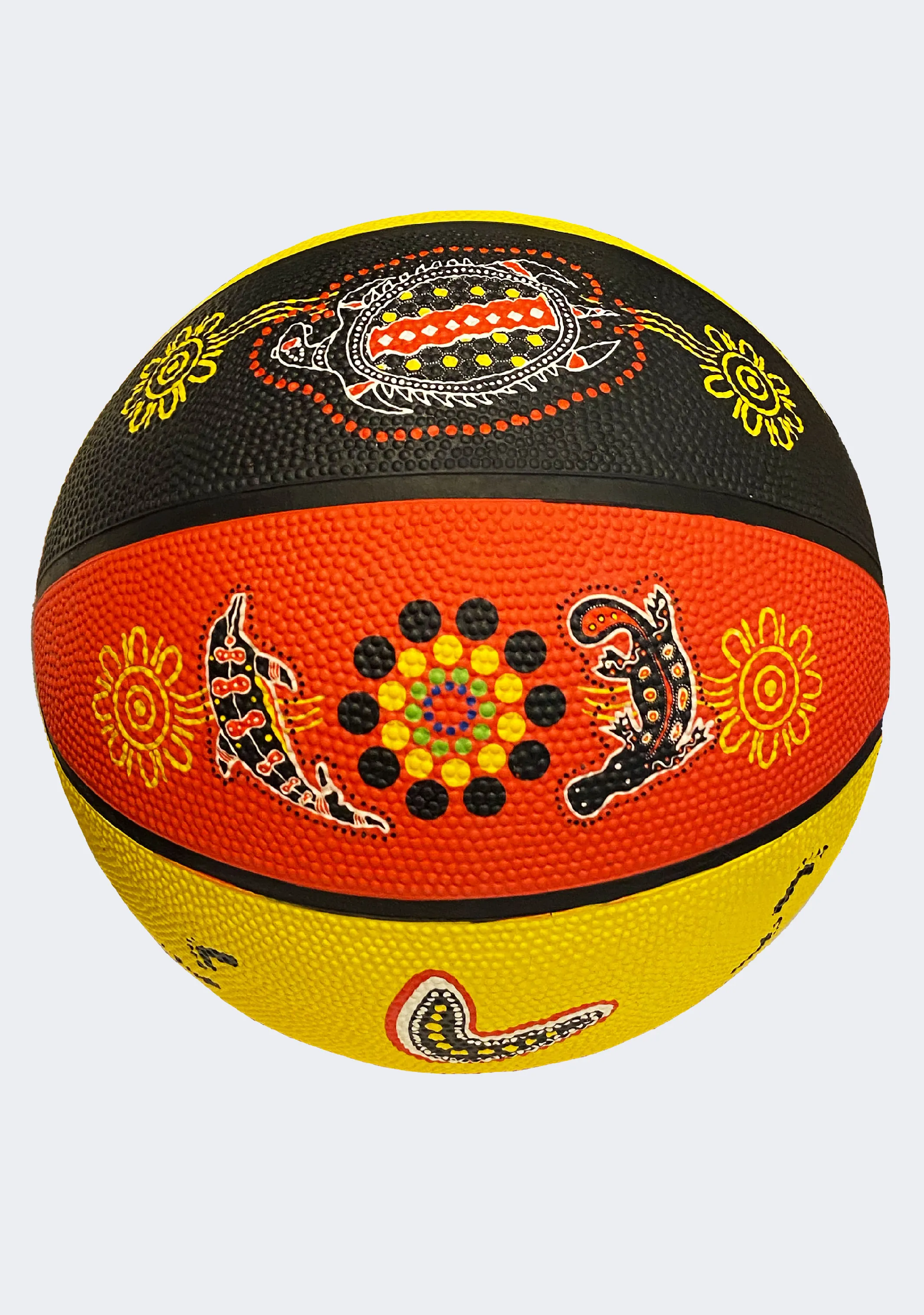BURLEY x JKS Rubber Indigenous Basketball Size 5