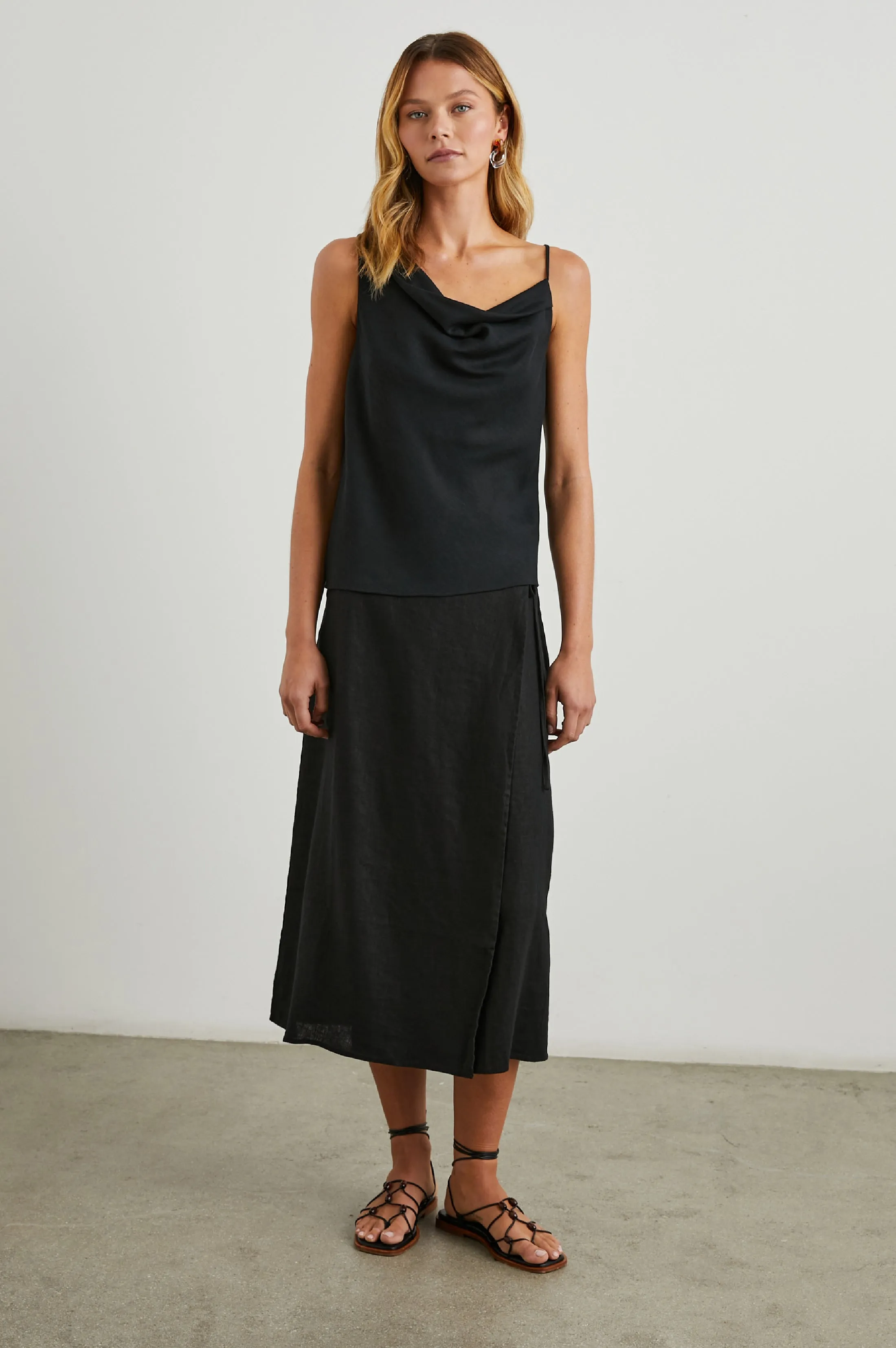 CARLY SKIRT - BLACK Rails