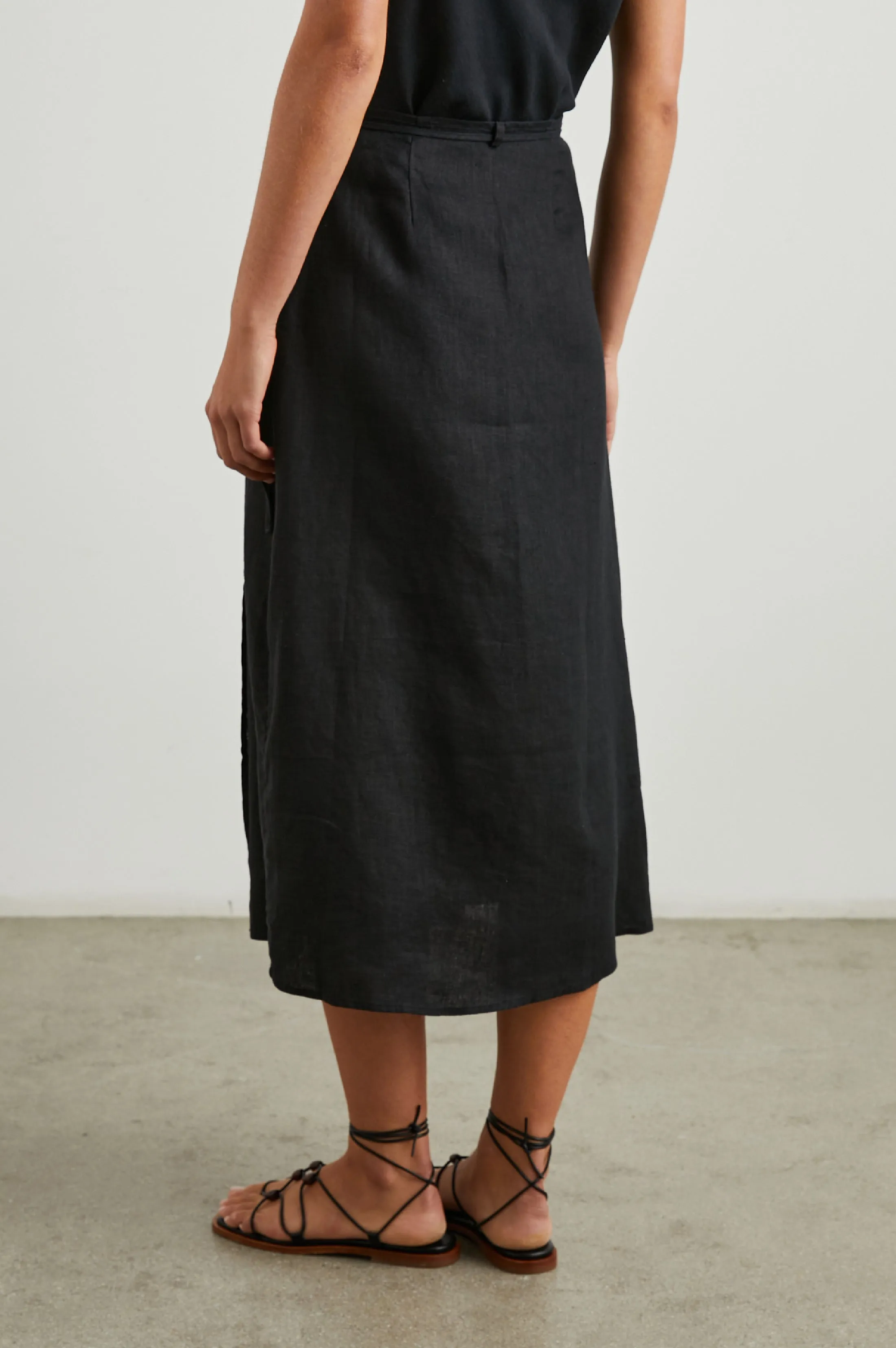 CARLY SKIRT - BLACK Rails