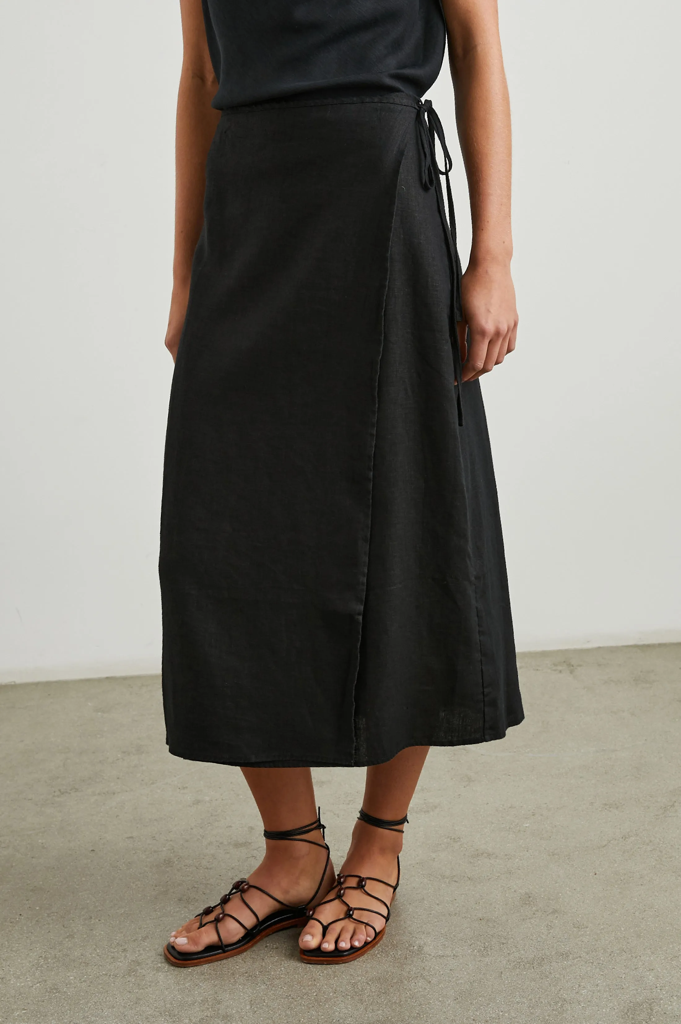 CARLY SKIRT - BLACK Rails