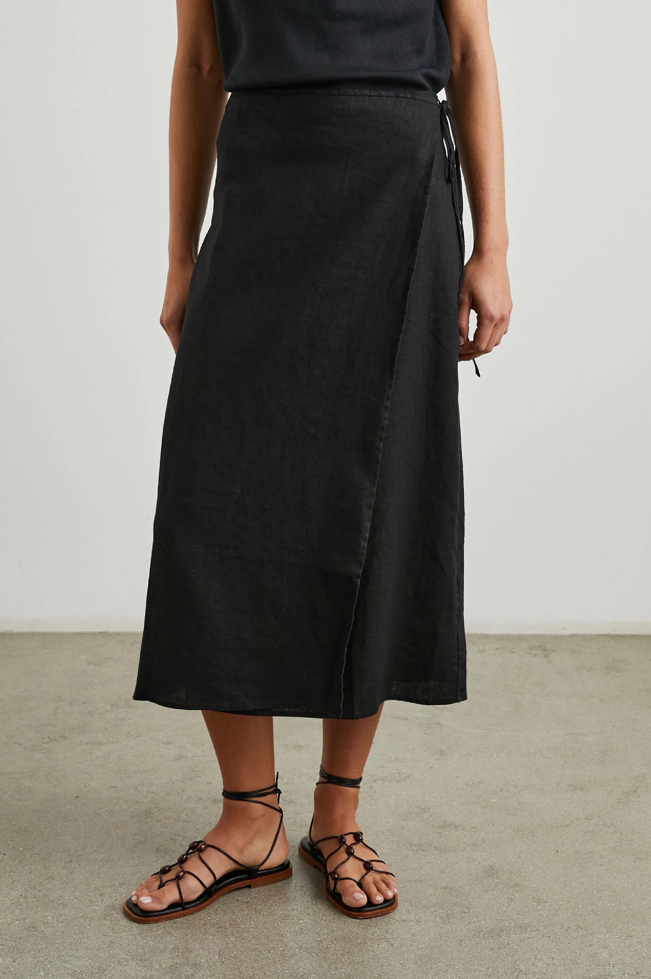 CARLY SKIRT - BLACK Rails