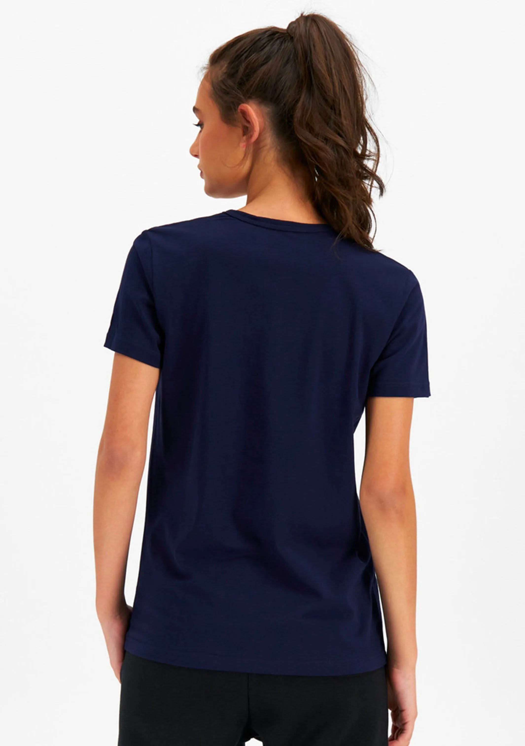 Champion Women’s Script Short Sleeve Tee Navy