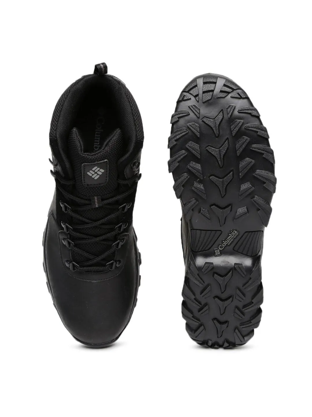 Columbia Men Black NEWTON RIDGE PLUS II Water Resistant Shoes