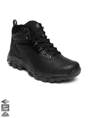 Columbia Men Black NEWTON RIDGE PLUS II Water Resistant Shoes