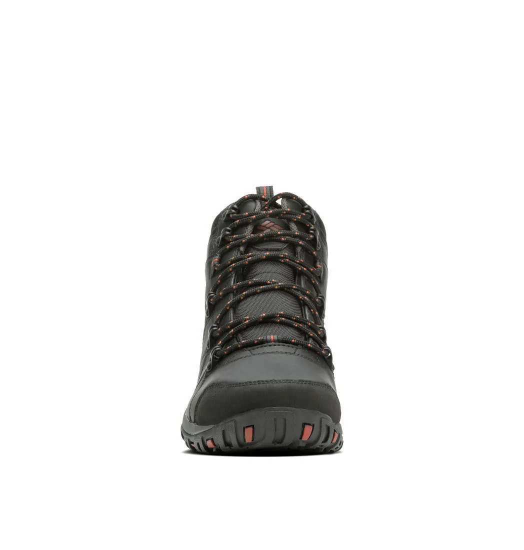 Columbia Men Black PEAKFREAK VENTURE MID OMNI-H Water Resistant Shoes