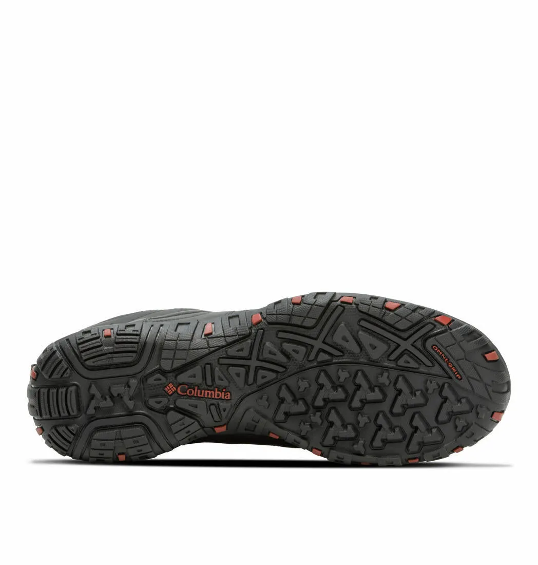 Columbia Men Black PEAKFREAK VENTURE MID OMNI-H Water Resistant Shoes