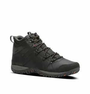 Columbia Men Black PEAKFREAK VENTURE MID OMNI-H Water Resistant Shoes