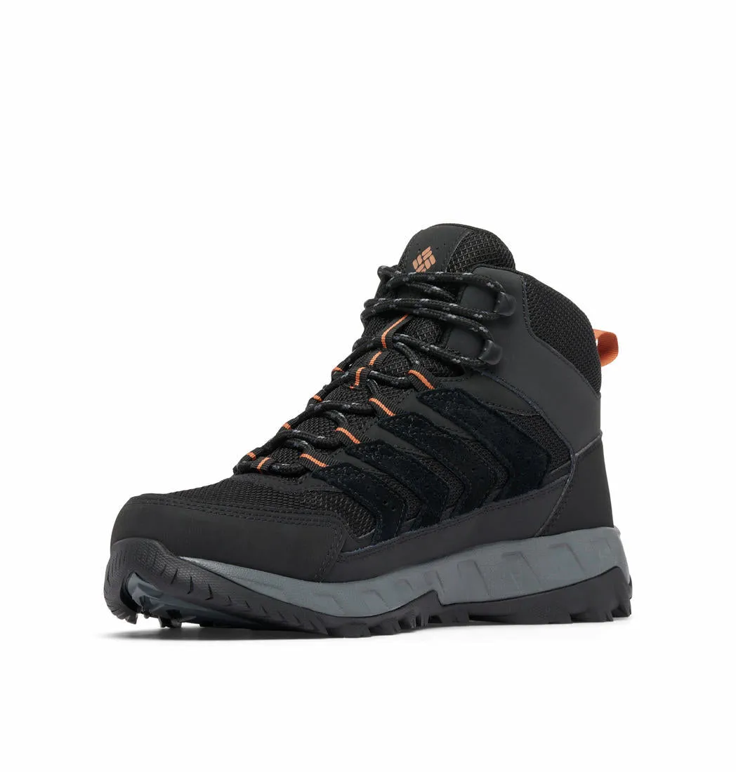 Columbia Men Black STRATA TRAIL MID WP