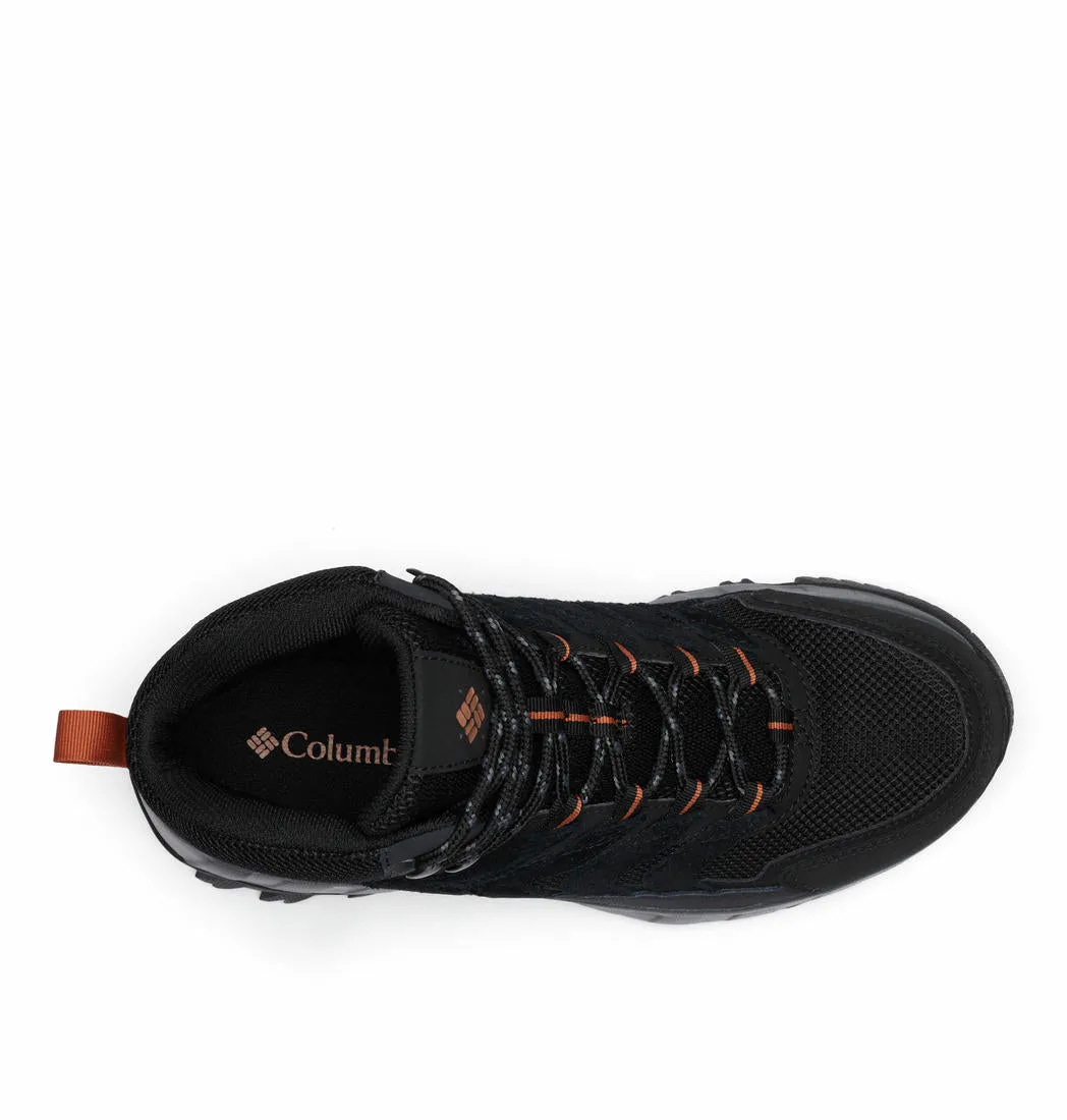 Columbia Men Black STRATA TRAIL MID WP