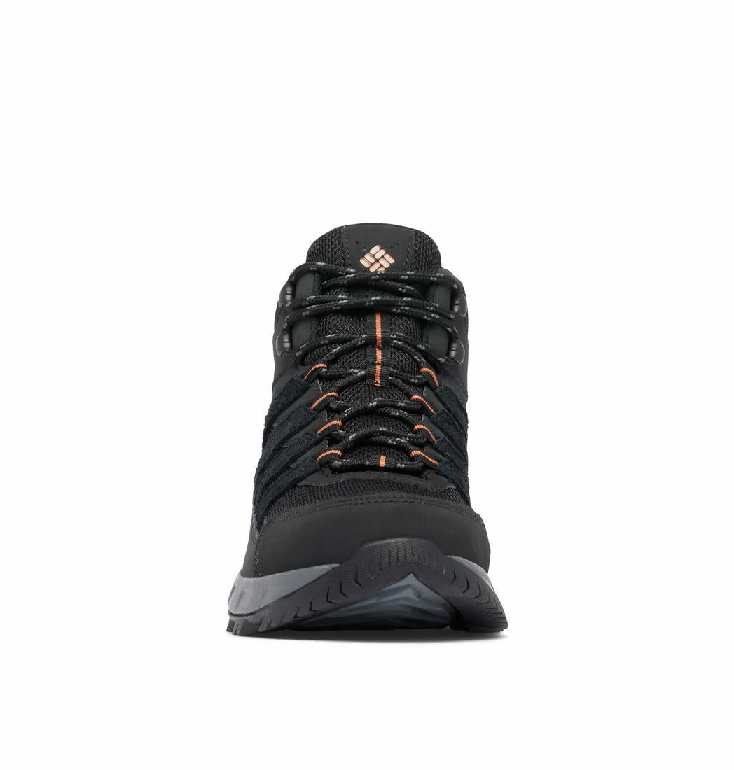 Columbia Men Black STRATA TRAIL MID WP
