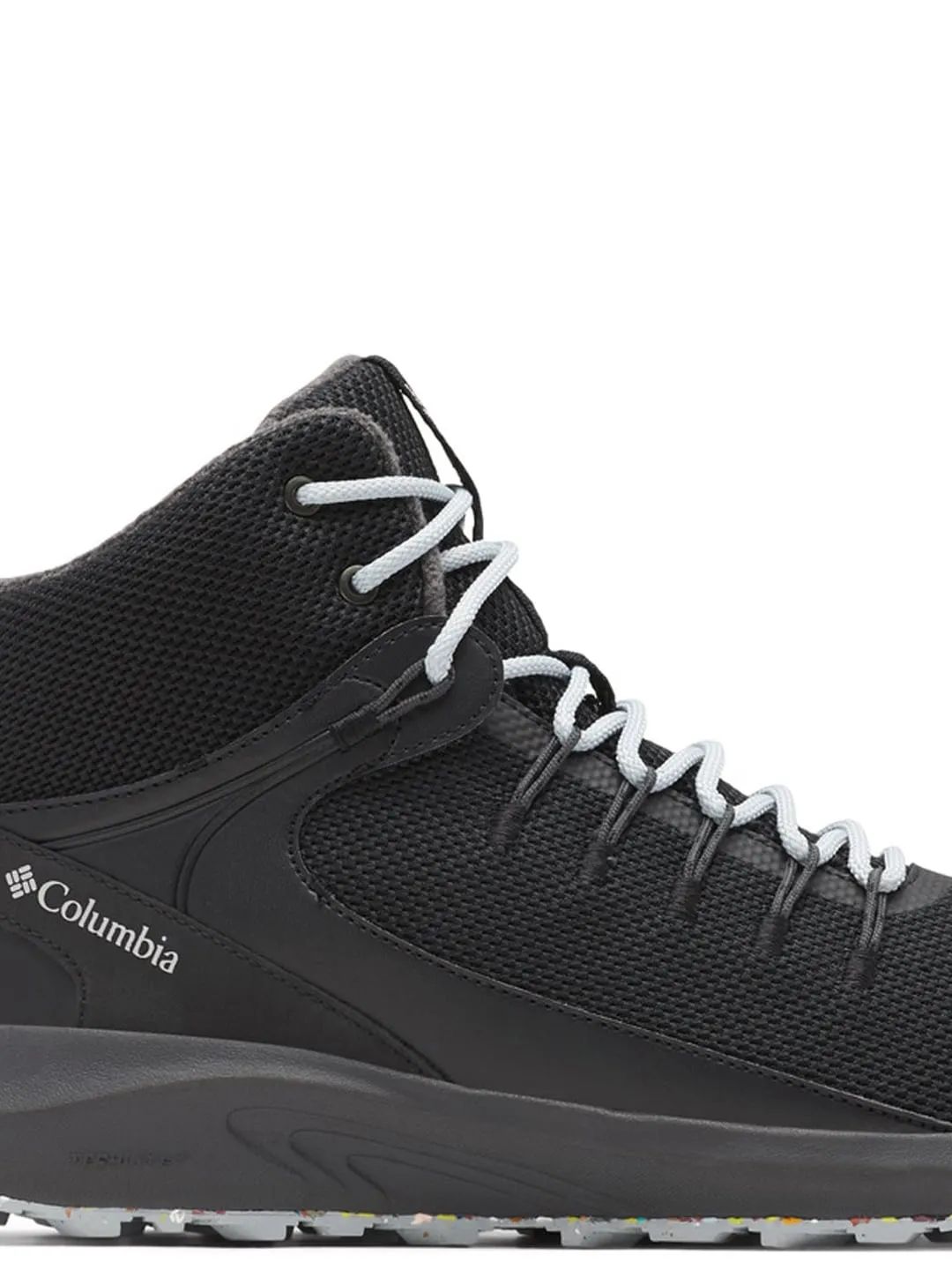Columbia Men Black TRAILSTORM MID OMNI HEAT Water Resistant Shoes