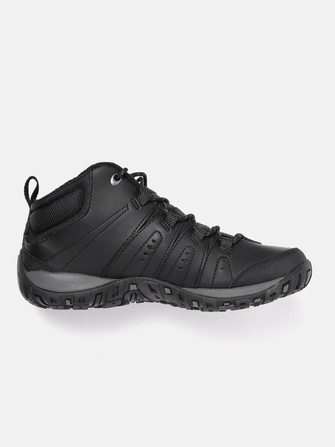 Columbia Men Black WOODBURN II CHUKKA OMNI-HEAT Water Resistant Shoes