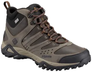 Columbia Men Brown PEAKFREAK XCRSN MID LEATHER OUTDRY