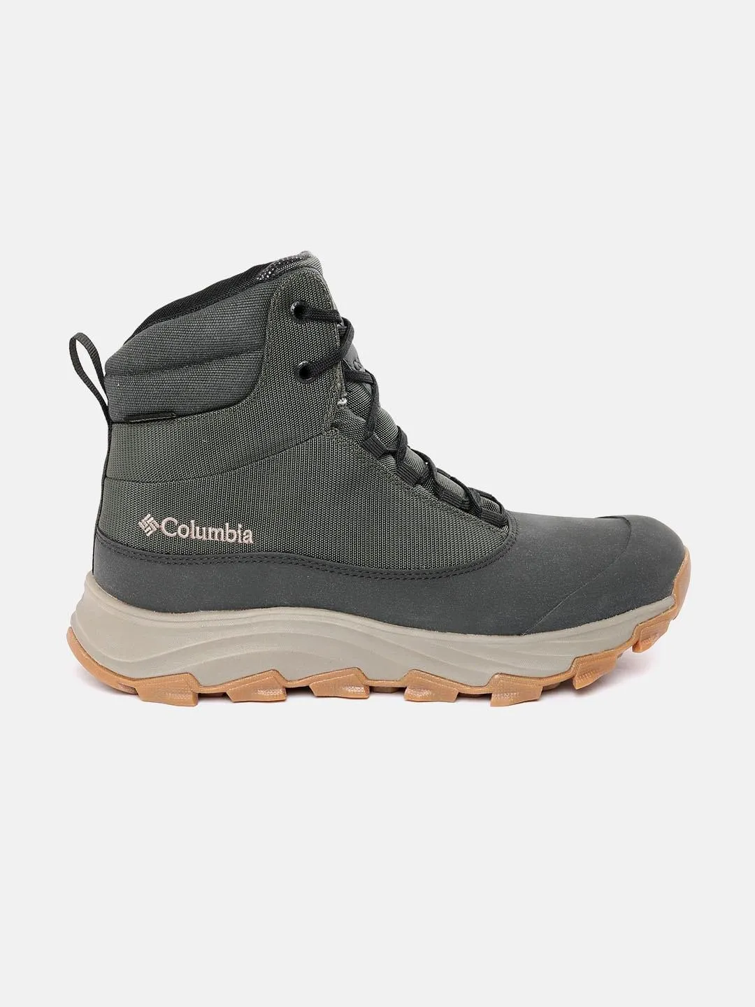 Columbia Men Green EXPEDITIONIST PROTECT OMNI-HEAT Water Resistant Shoes