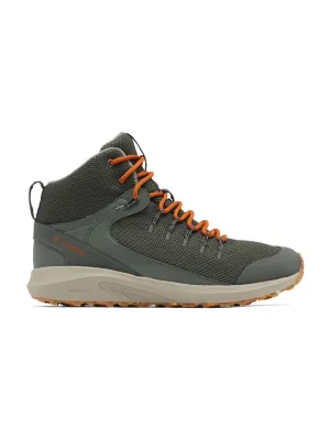 Columbia Men Green TRAILSTORM MID OMNI HEAT Water Resistant Shoes
