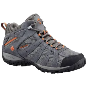 Columbia Men Grey REDMOND MID Water Resistant Shoes