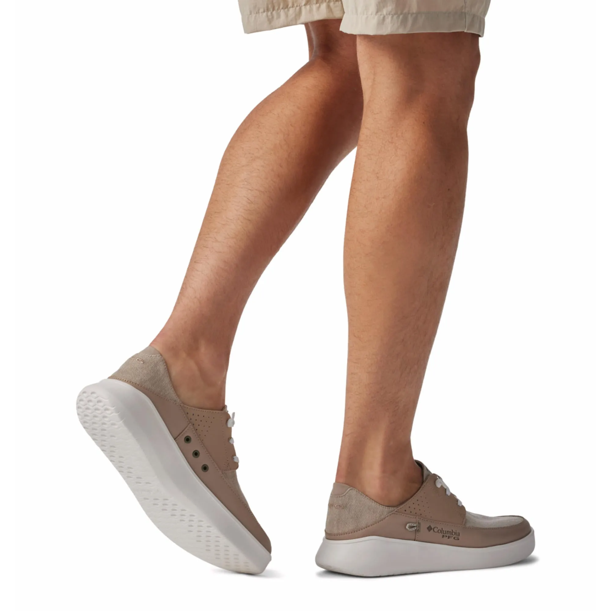 Columbia Mens Beige BOATSIDE RELAXED PFG
