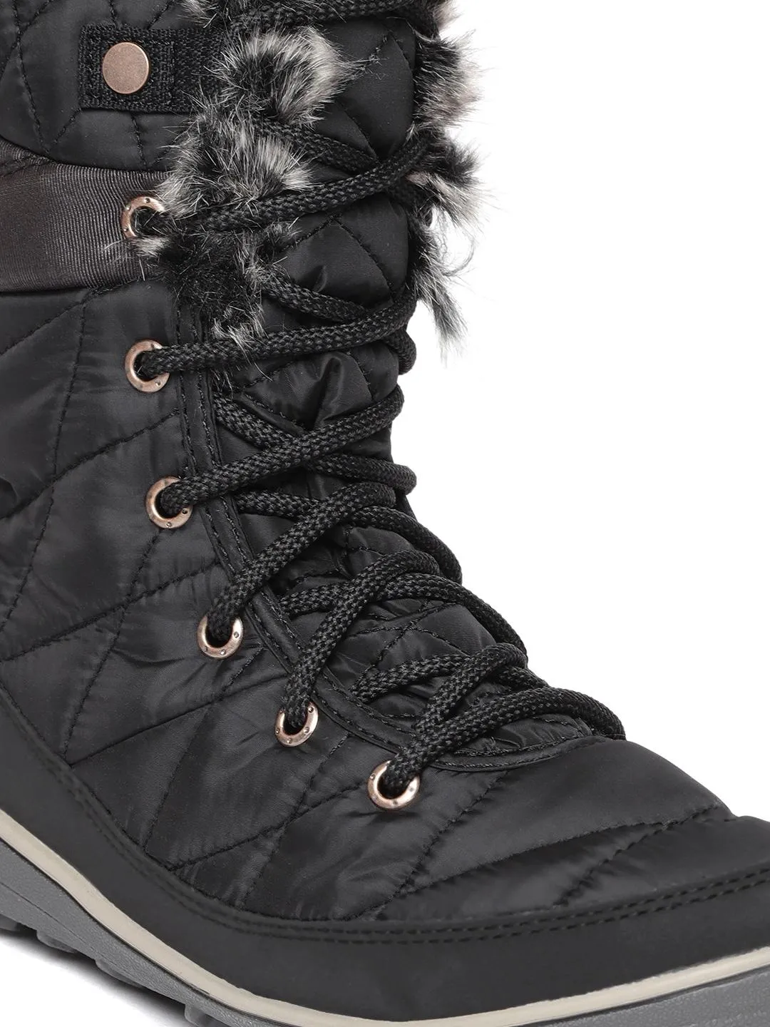 Columbia Women Black HEAVENLY OMNI HEAT Water Resistant Shoes