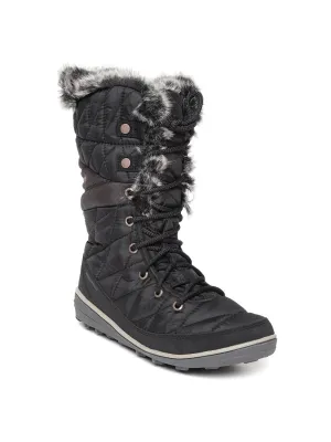 Columbia Women Black HEAVENLY OMNI HEAT Water Resistant Shoes