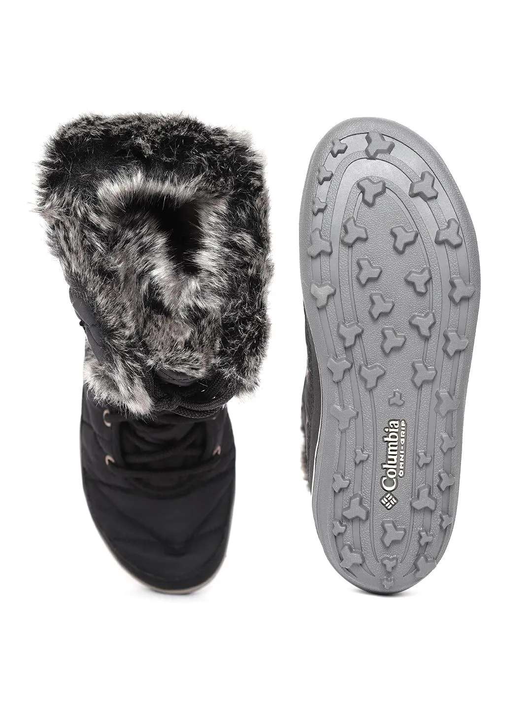 Columbia Women Black HEAVENLY OMNI HEAT Water Resistant Shoes