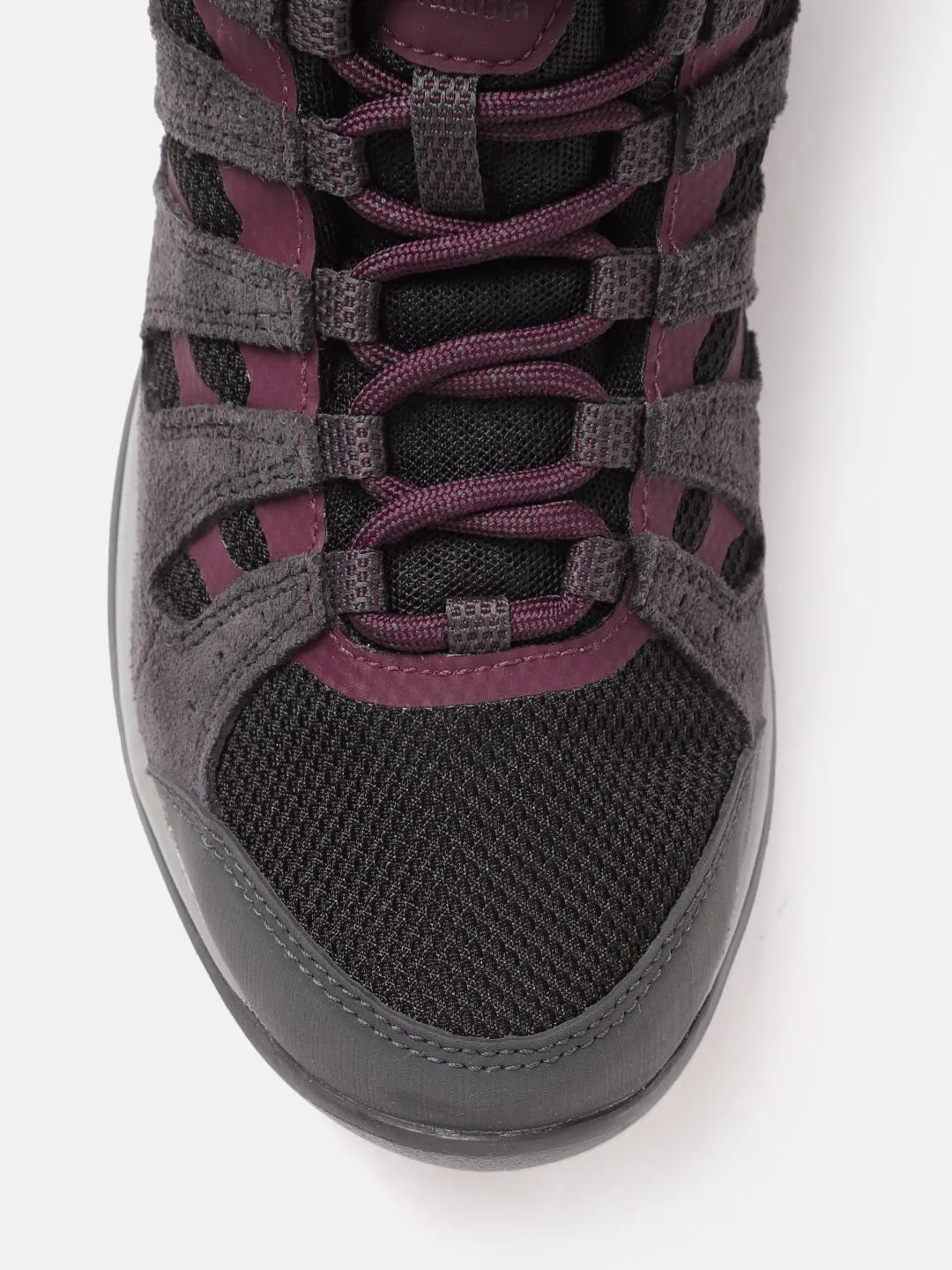 Columbia Women Black REDMOND V2 MID Water Resistant Shoes