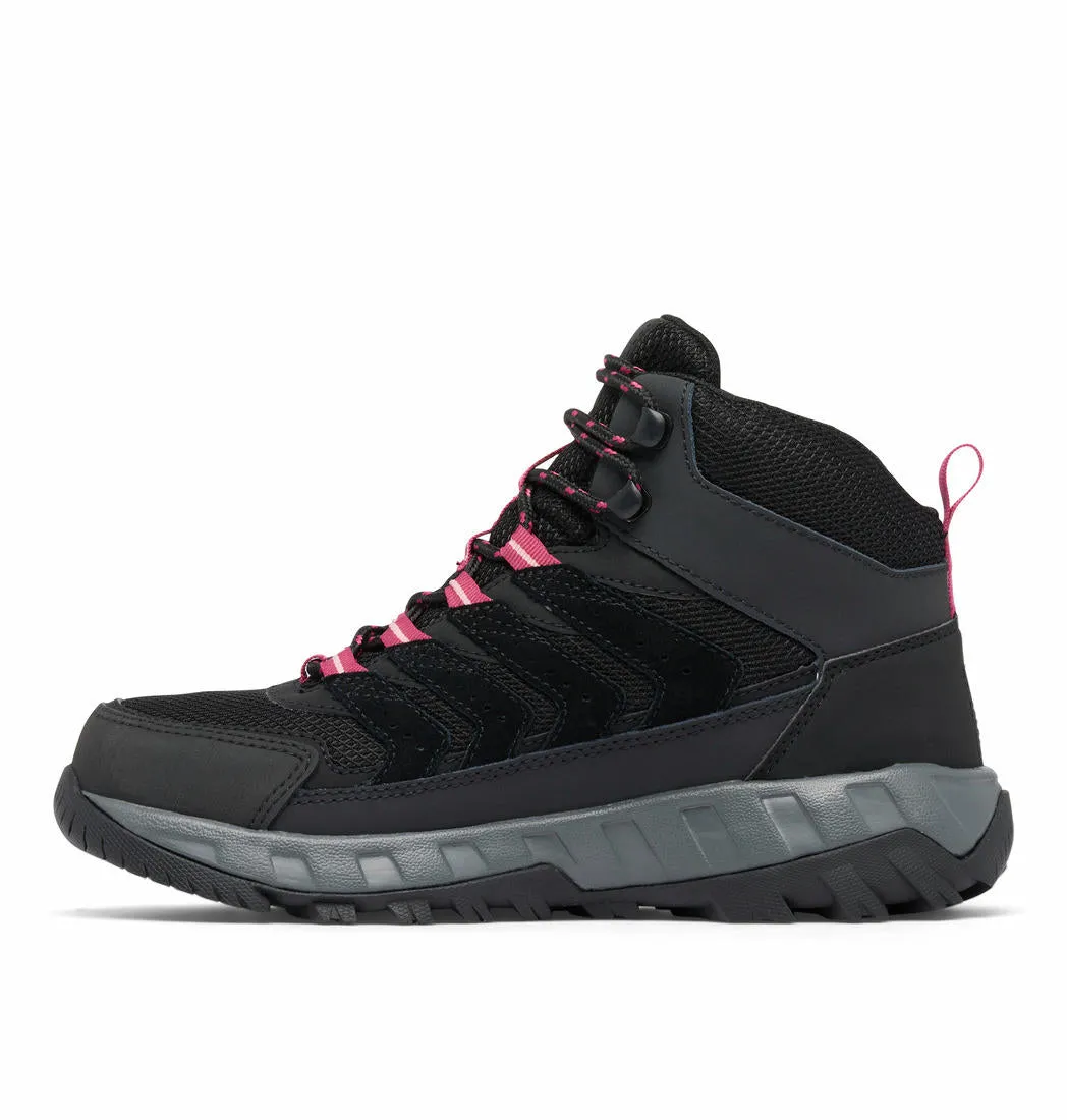Columbia Women Black STRATA TRAIL MID WP