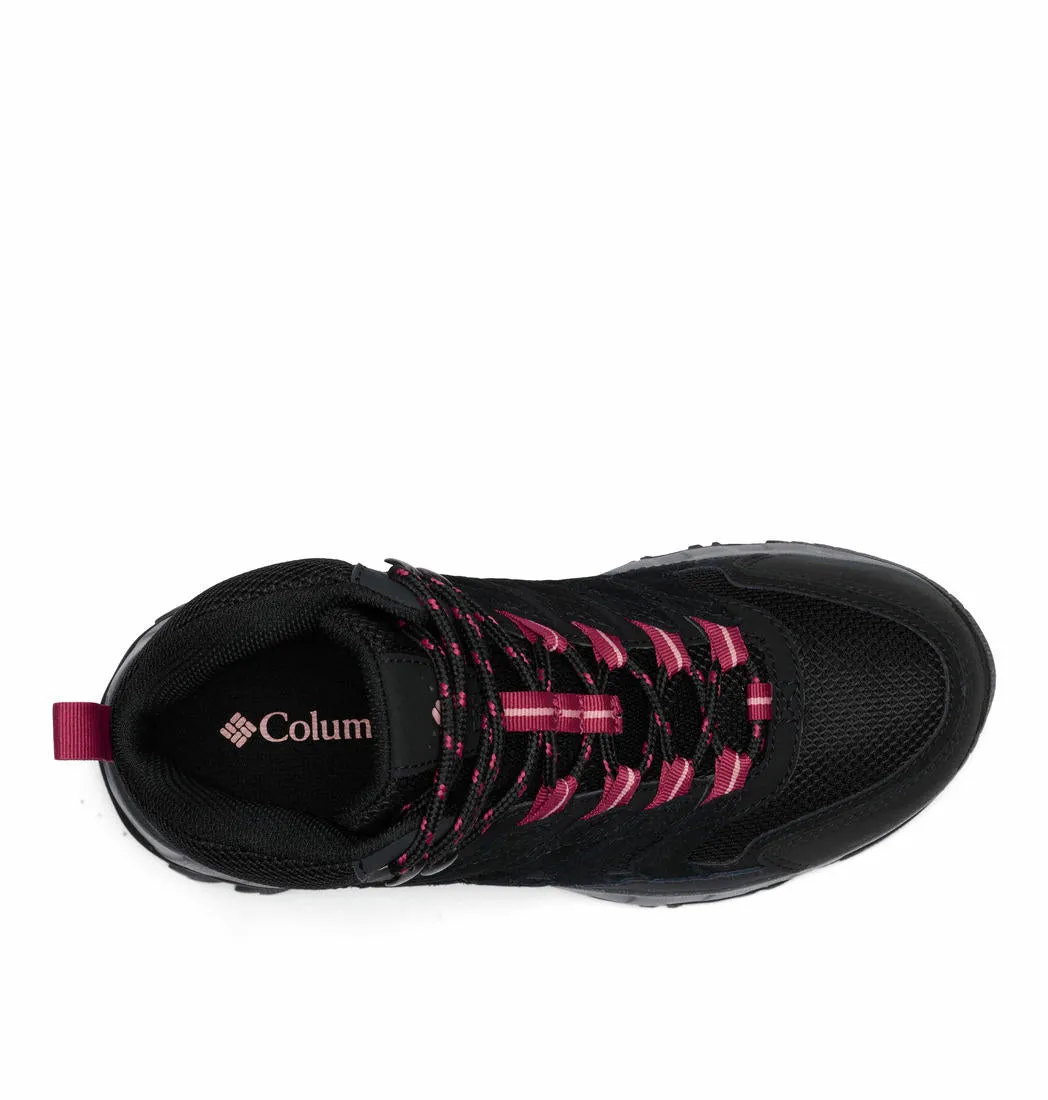Columbia Women Black STRATA TRAIL MID WP