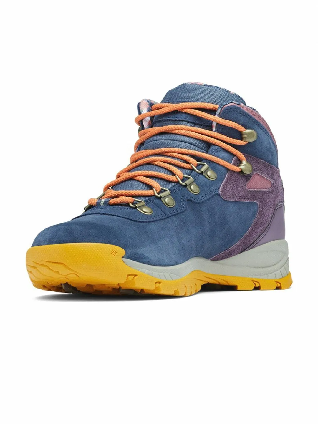 Columbia Women Blue NEWTON RIDGE PLUS AMPED DESERT NIGHT Water Resistant Shoes