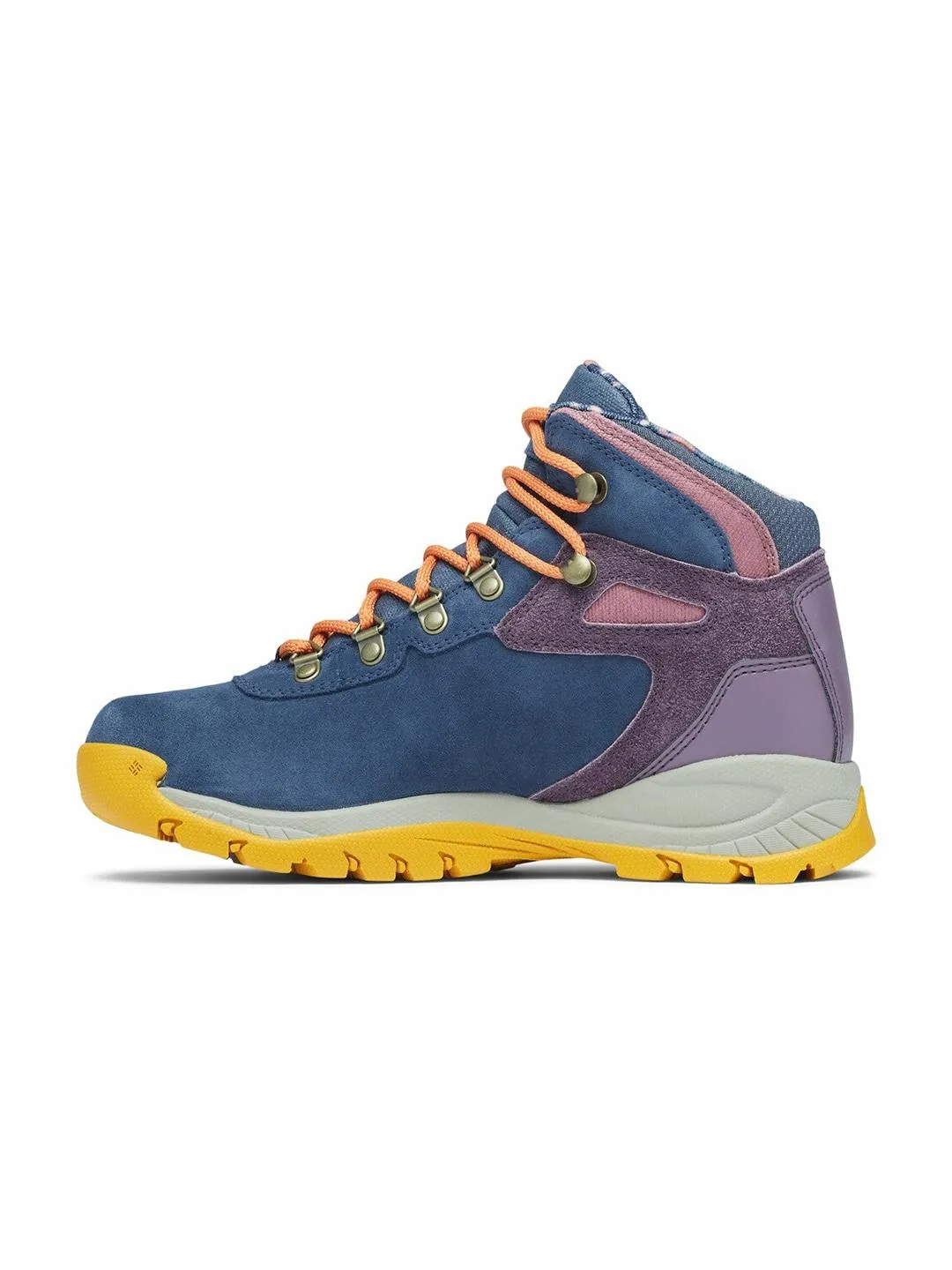 Columbia Women Blue NEWTON RIDGE PLUS AMPED DESERT NIGHT Water Resistant Shoes