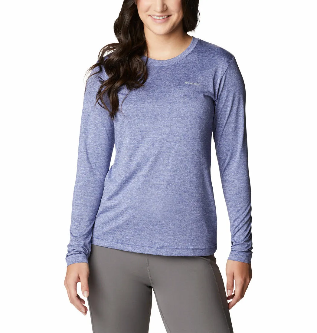 Columbia Women Blue Omni-Wick Hike Tshirt