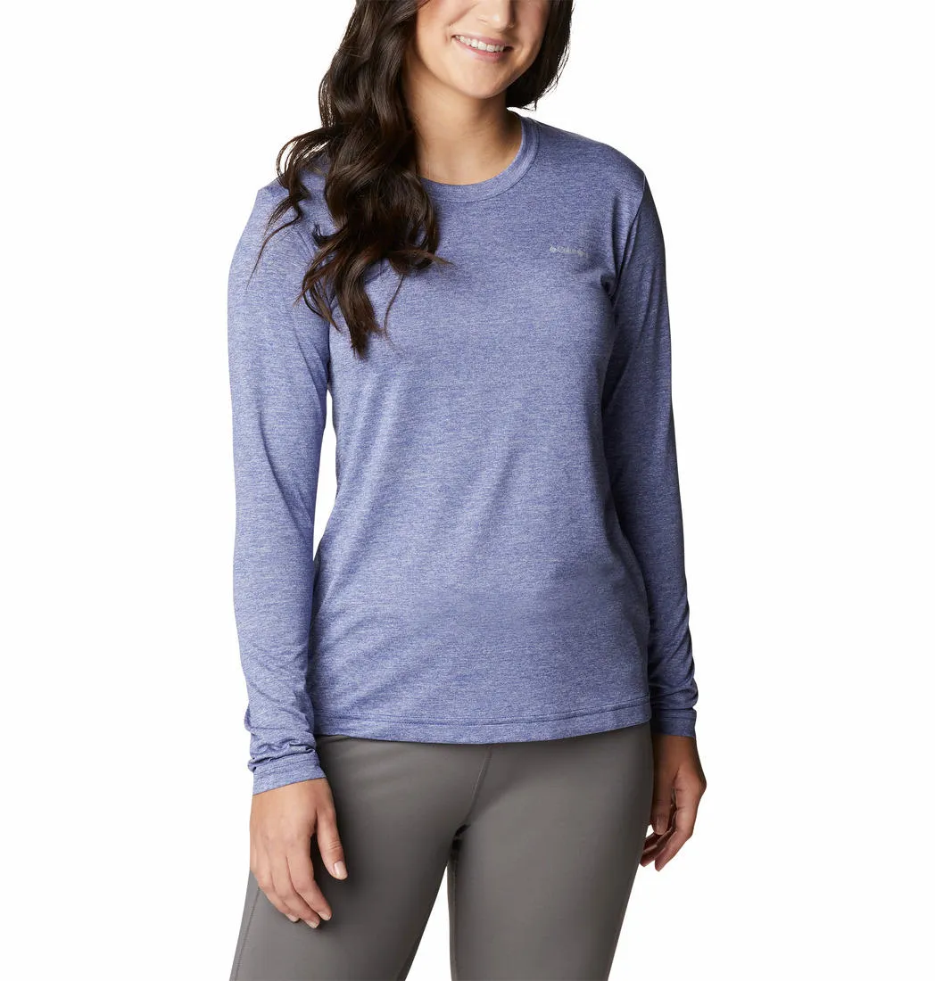 Columbia Women Blue Omni-Wick Hike Tshirt
