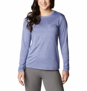 Columbia Women Blue Omni-Wick Hike Tshirt
