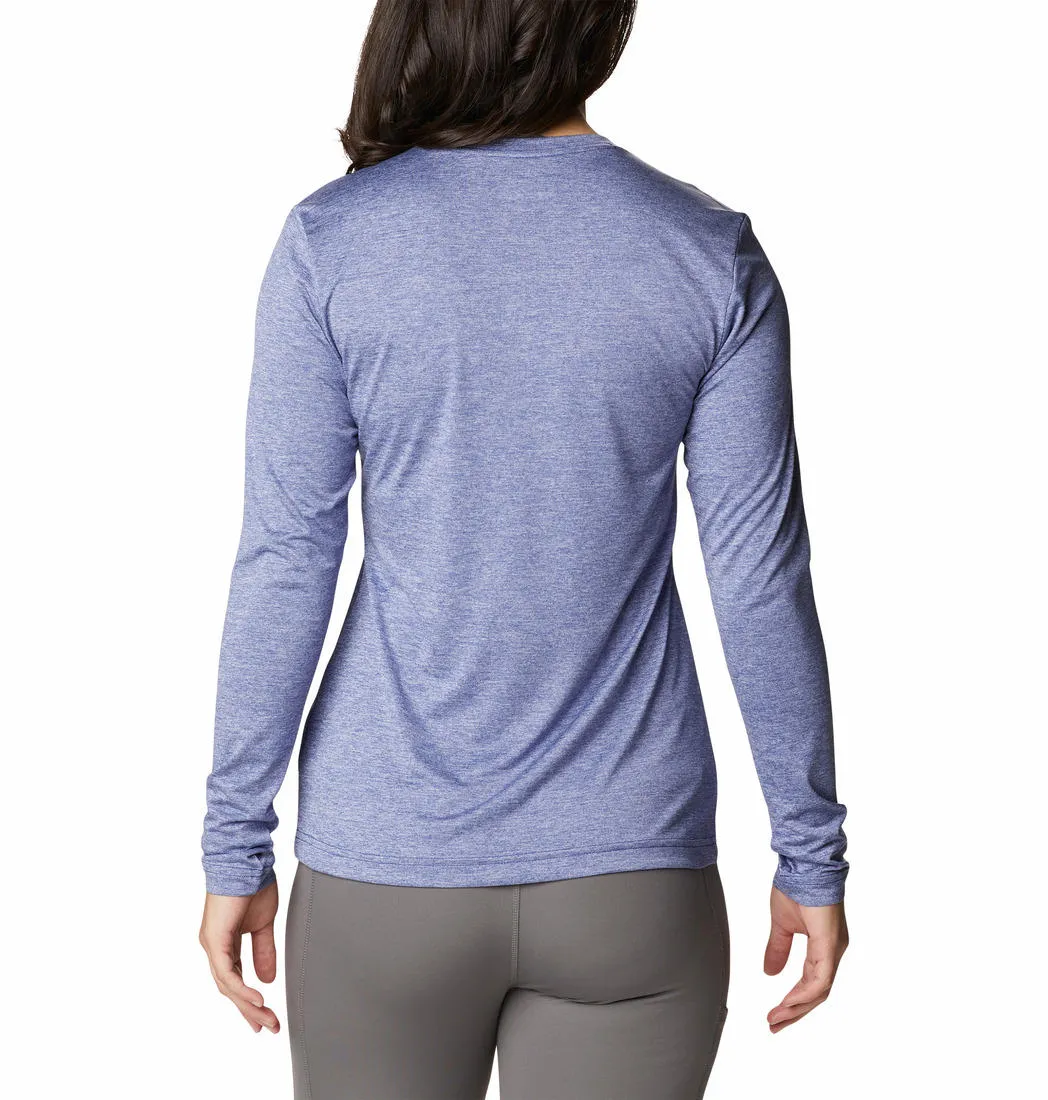 Columbia Women Blue Omni-Wick Hike Tshirt