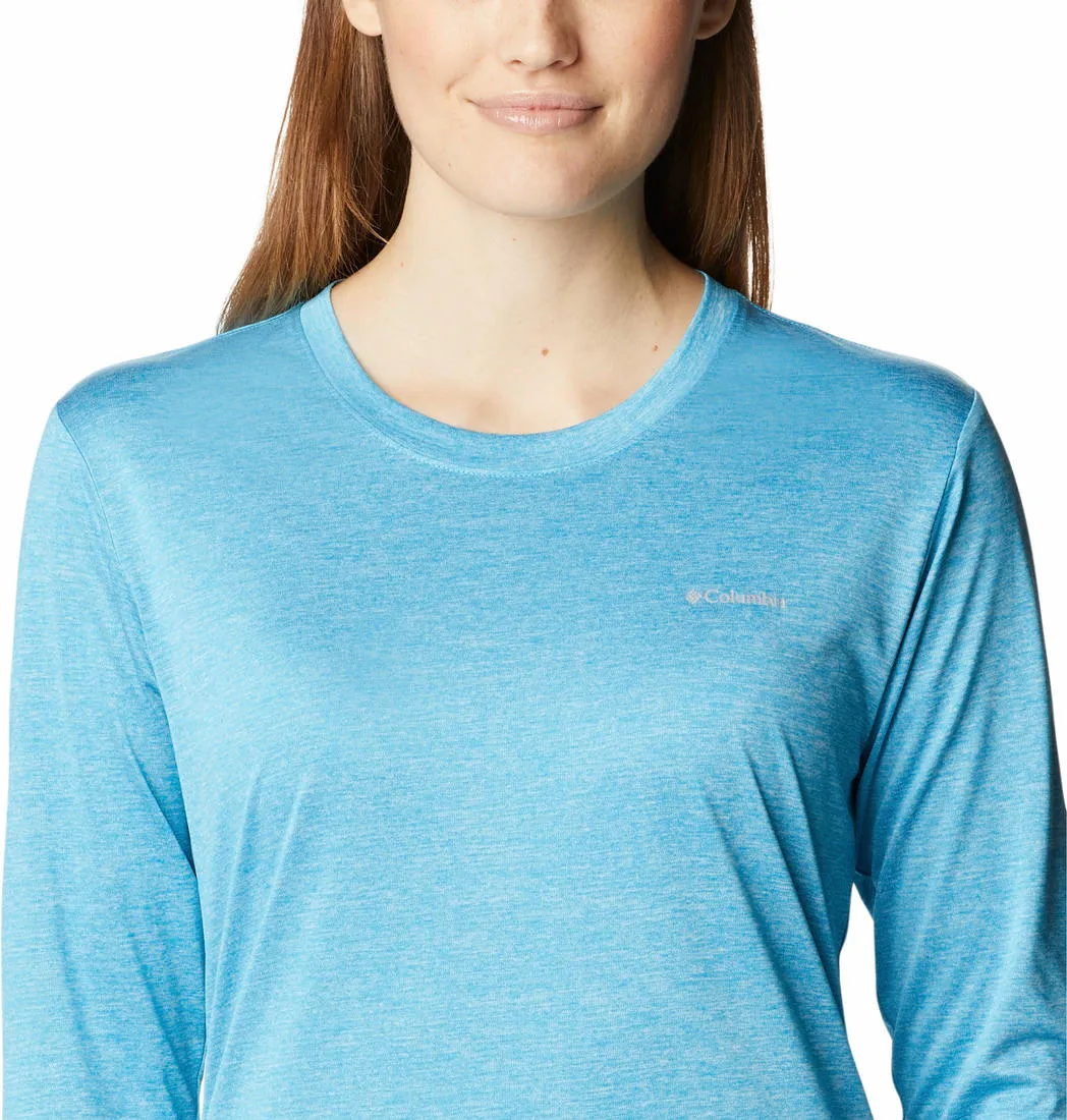 Columbia Women Blue Omni-Wick Hike Tshirt