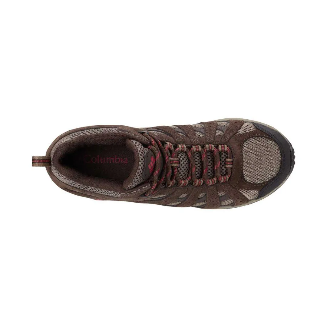Columbia Women Brown REDMOND MID Water Resistant Shoes