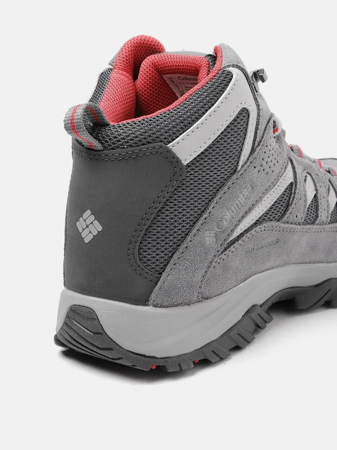 Columbia Women Grey Crestwood Mid Water Resistant Shoes