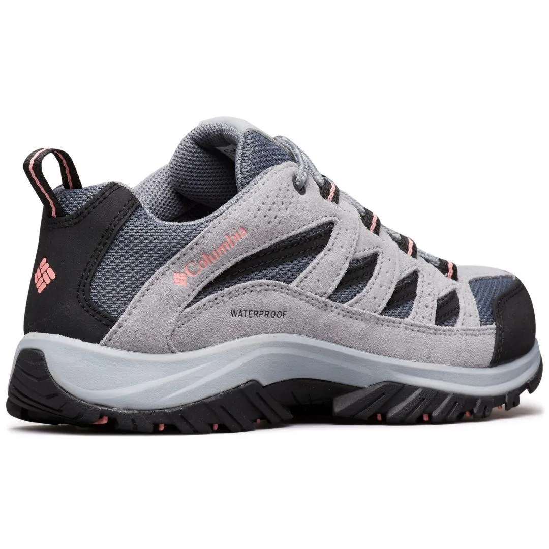 Columbia Women Grey CRESTWOOD Water Resistant Shoes