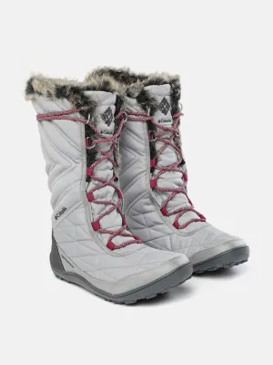 Columbia Women Grey MINX MID III Water Resistant Shoes