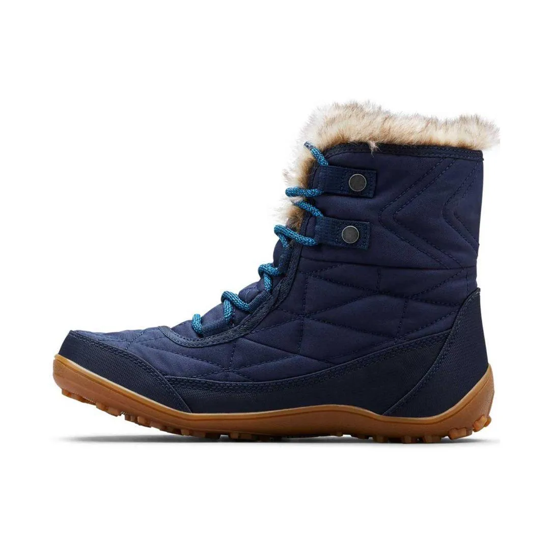 Columbia Women Navy Blue MINX SHORTY III Water Resistant Shoes